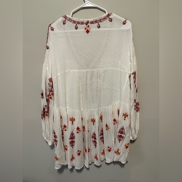 Free People Arianna Tunic in Ivory Size M - Picture 7 of 11
